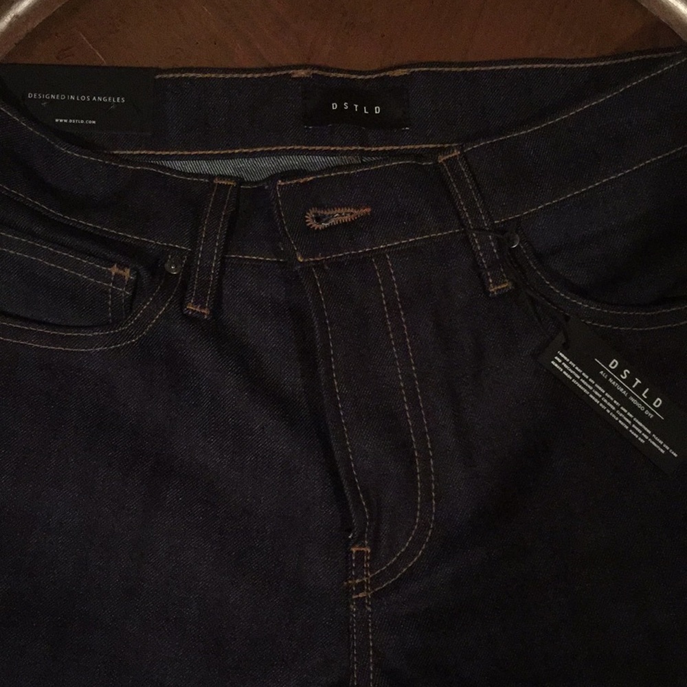 DSTLD jeans indigo dye 29W 30L